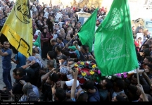 رویارویی فلسطینی ها با نیروهای صهیونیستی در رام الله‎