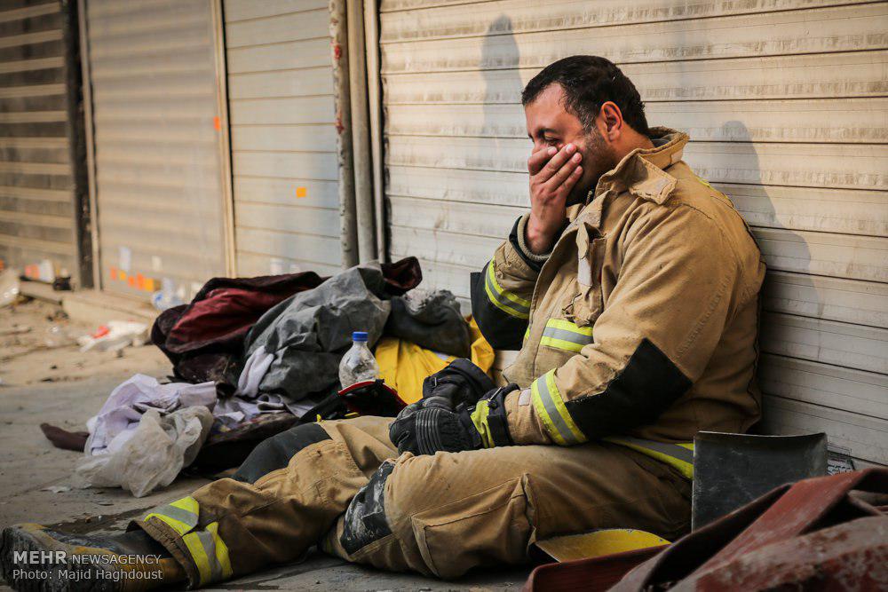 ناگفته‌های حادثه فروریختن پلاسکو از زبان یک آتش‌نشان
