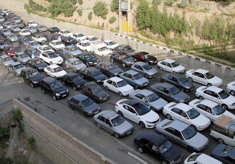 ترافیک سنگین در اولین روز از سفرهای نوروزی