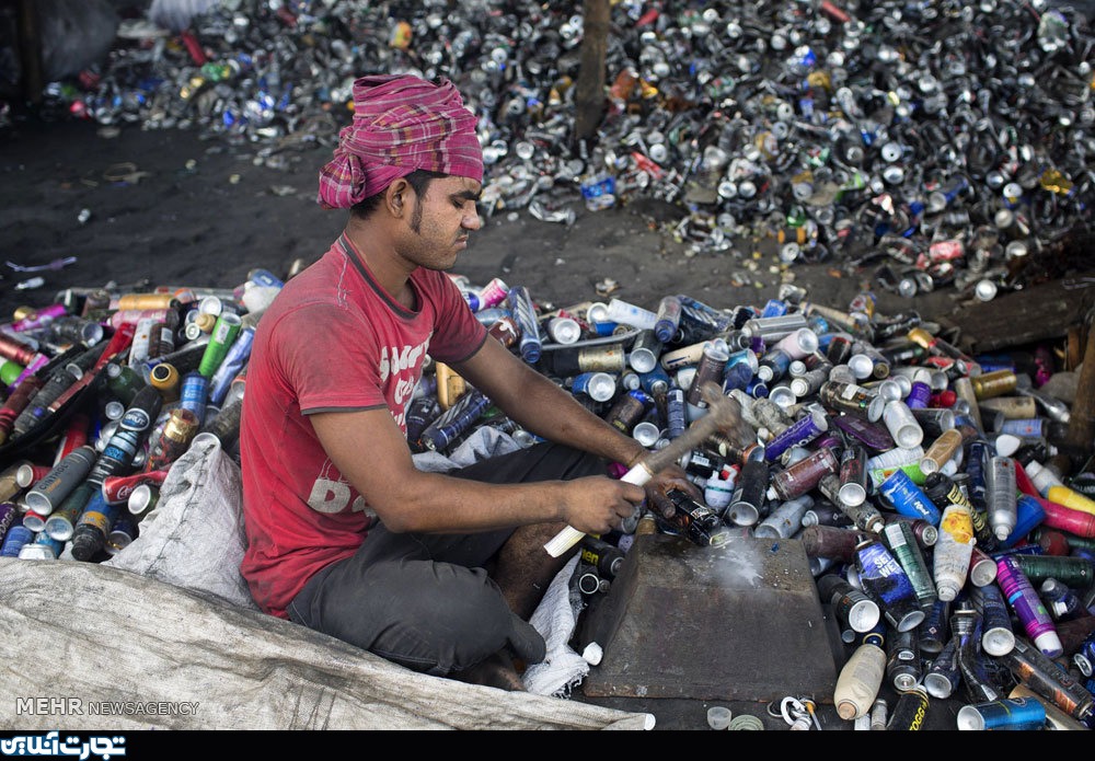 بازیافت زباله در بنگلادش