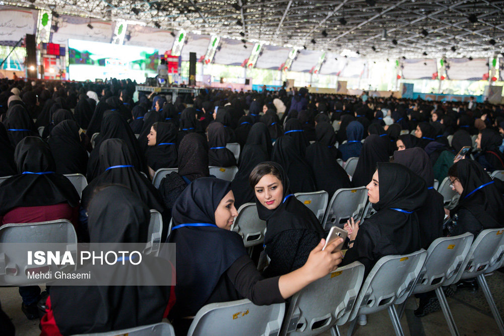 مراسم ورودی دانشجویان جدید دانشگاه تهران