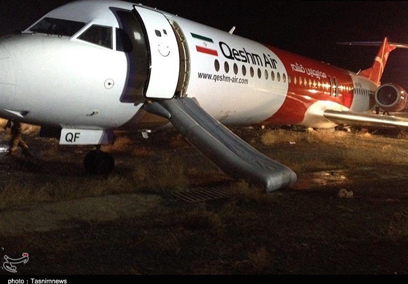 حادثه ترسناک برای مسافران هواپیما در فرودگاه مشهد + فیلم