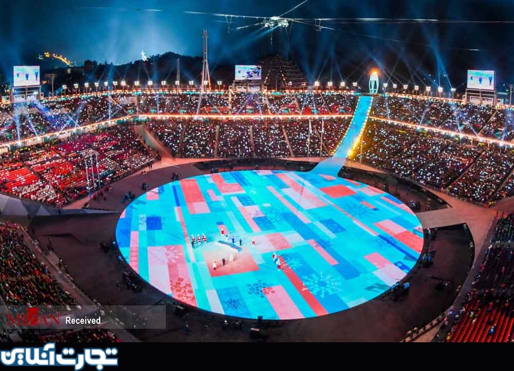 اختتامیه بازی‌های المپیک زمستانی کره جنوبی + عکس ها
