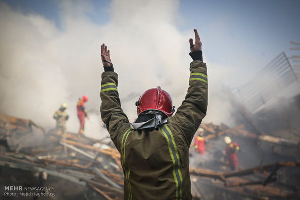 پاسخ آتش‌نشانی به ابهامات مردم درباره حادثه پلاسکو