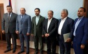 دیدار اکبر ترکان مشاور رییس جمهور با وزیر توسعه اقتصادی و سرمایه گذاری ارمنستان