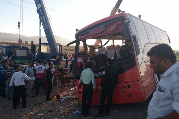 43 کشته و زخمی در اتوبوس مرگ