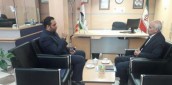 بازدید مدیرعامل بانک سرمایه از شعبه جمهوری