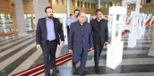 افتتاح نمایشگاه هفته دفاع مقدس توسط مدیرعامل بانک کشاورزی