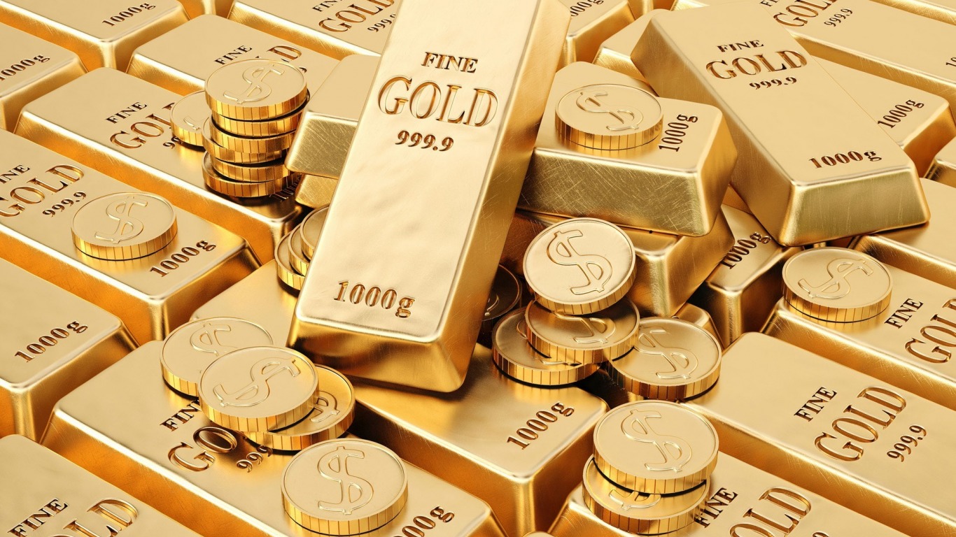 درخشش طلا  در بازارهای جهانی