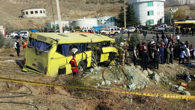 آخرین خبرها از واژگونی اتوبوس دانشجویان دانشگاه آزاد