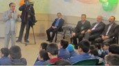 حضور صمیمانه دکتر سلیمانی رئیس کل بیمه مرکزی در مدارس