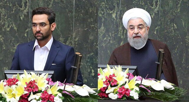روحانی تمام قد پشت وزیر جوان کابینه اش ایستاد