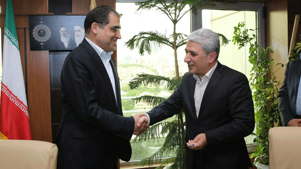 تقدیر وزیر بهداشت از خدمات گسترده بانک ملی ایران