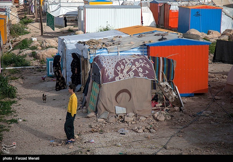 زندگی روزمره مردم زلزله زده سرپل ذهاب در کرمانشاه