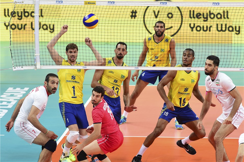 شکست والیبال ایران در ماراتنی نفسگیر با برزیلی ها