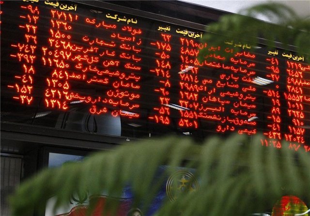 سقوط قیمت سهم‌ها در بورس تهران