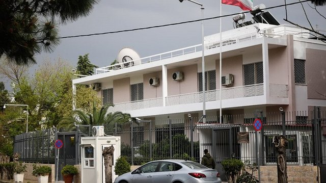 حمله آشوب طلبان به سفارت ایران در یونان
