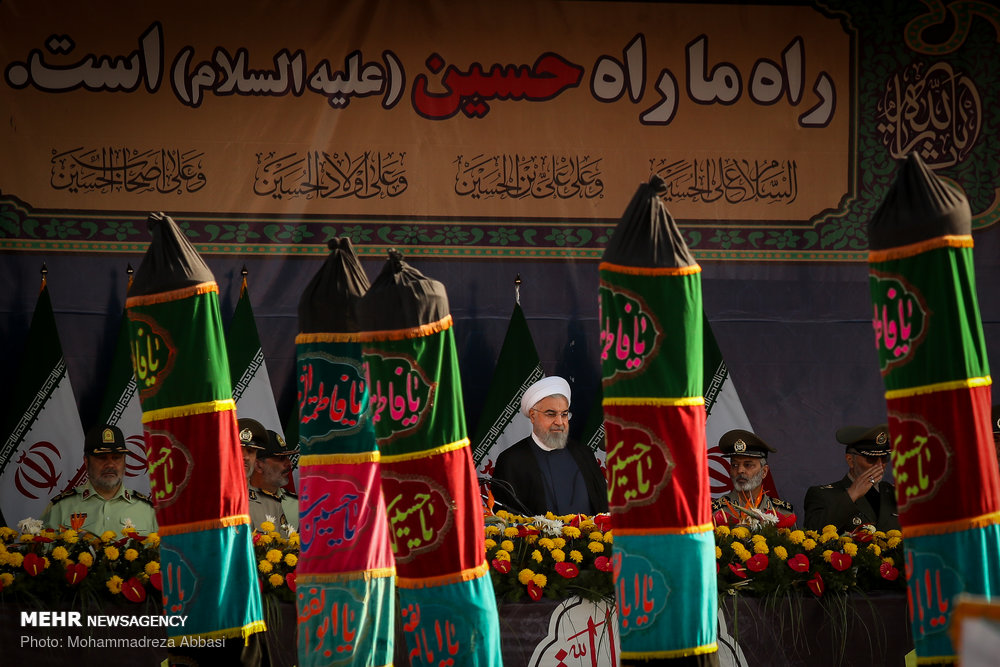 رژه بزرگ نیروهای مسلح در تهران + تصاویر