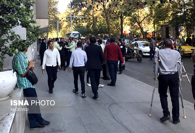 خودسوزی یک شهروند مقابل شورای شهر تهران