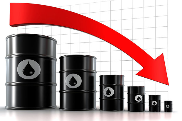 قیمت نفت ۵درصد سقوط کرد