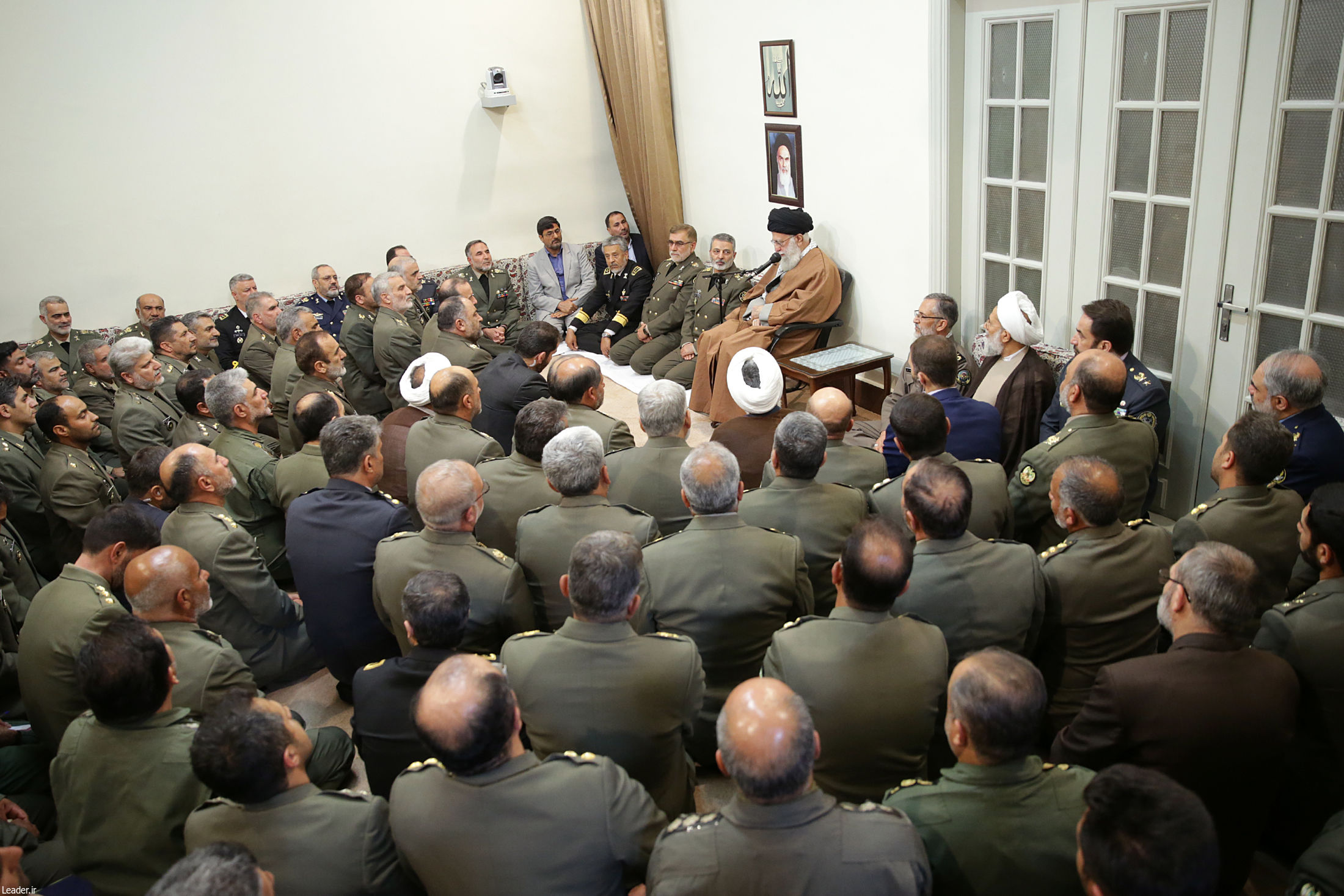 فرماندهان ارتش با رهبر انقلاب دیدار کردند + تصاویر