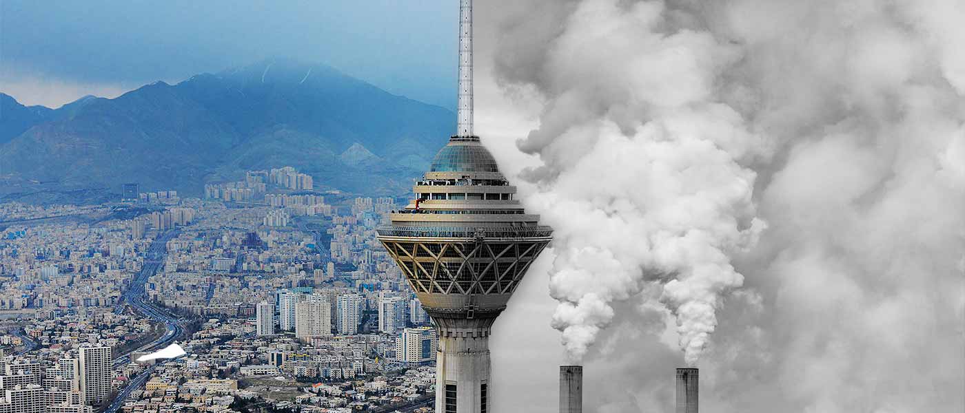 دود آلودگی هوا در چشم اقتصاد