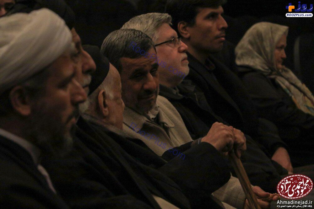محمود احمدی‌نژاد در سینما+عکس