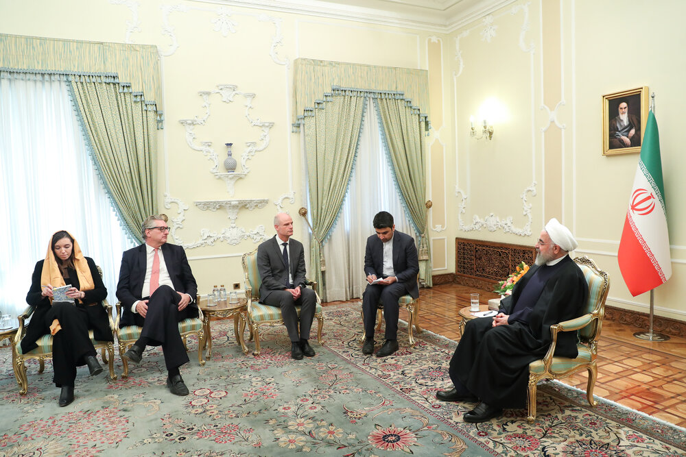 روحانی: راه گفتگو با اتحادیه اروپا را نبسته‌ایم