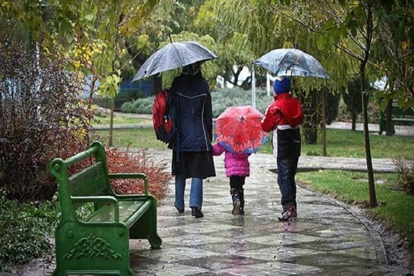 پیش‌بینی باران ۳روزه در ۱۱ استان کشور