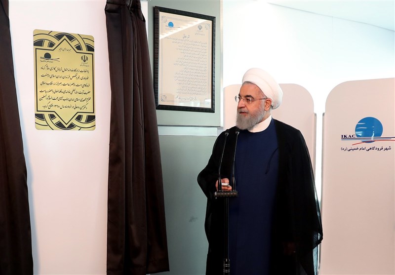روحانی ترمینال سلام فرودگاه امام خمینی(ره) را افتتاح کرد + تصاویر