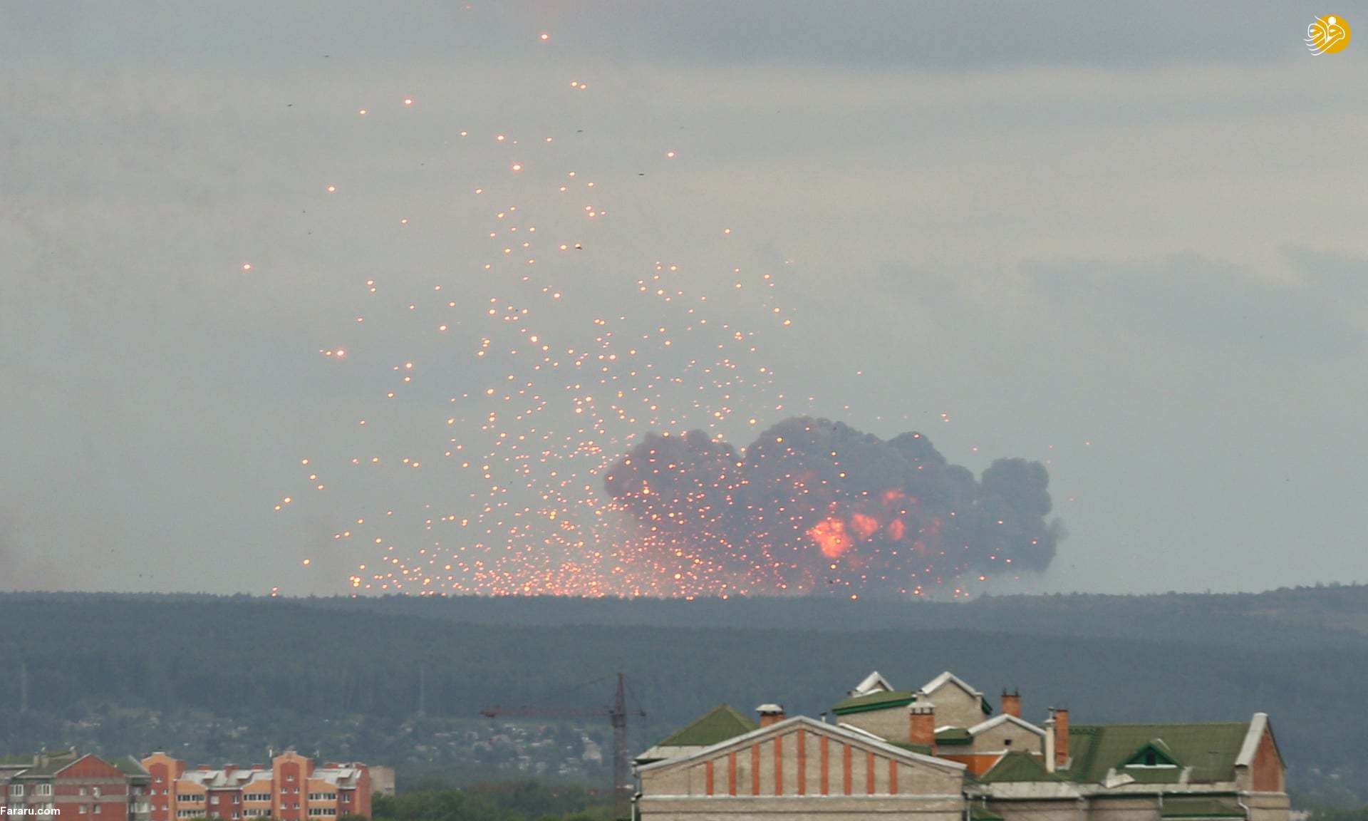انفجارهای مهیب روسیه به خاطر بمب های اتمی بود؟ + عکس و فیلم