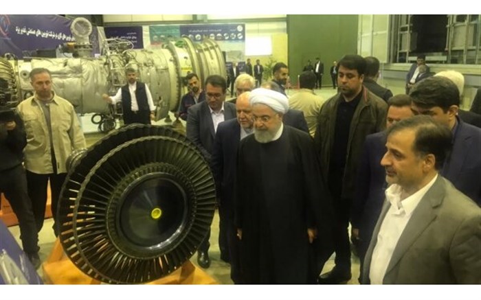 کارخانه توربین سازی غدیر یزد با حضور رئیس جمهور افتتاح شد