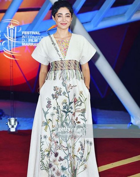مدل لباس گلشیفته فراهانی در جشنواره فیلم مراکش 2019 از برند دیور Dior - عکس شماره 1