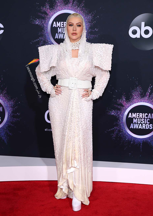 مدل لباس American music awards 2019 - کریستینا آگیلرا Christina Aguilera,مدل لباس,مدل لباس در American Music Awards