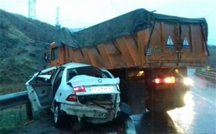 تصادف رانندگی با ۵ کشته در محور کرمانشاه-کامیاران