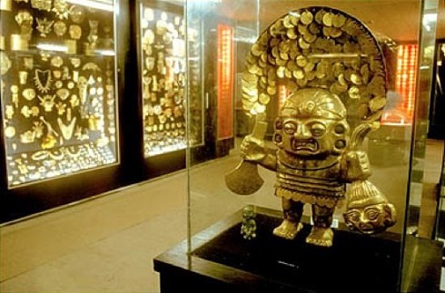 طلاهای باستانی در موزه طلا