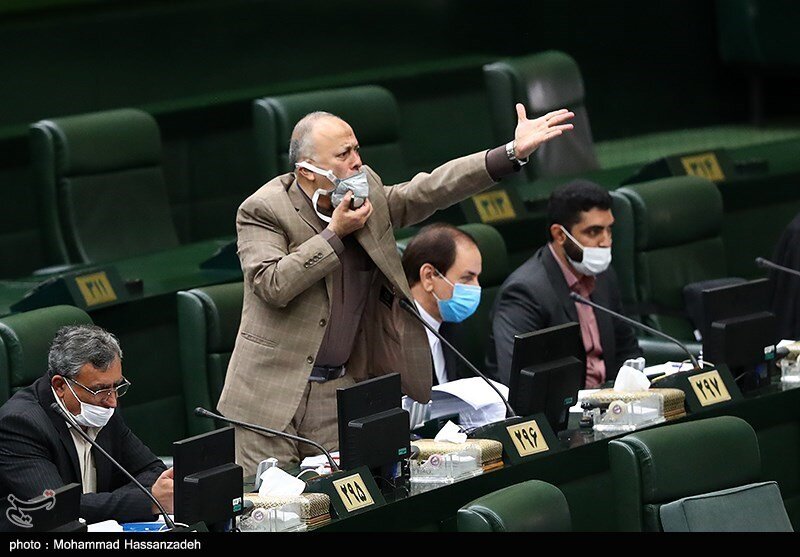 حواشی جنجالی جلسه علنی مجلس با حضور ظریف + عکس