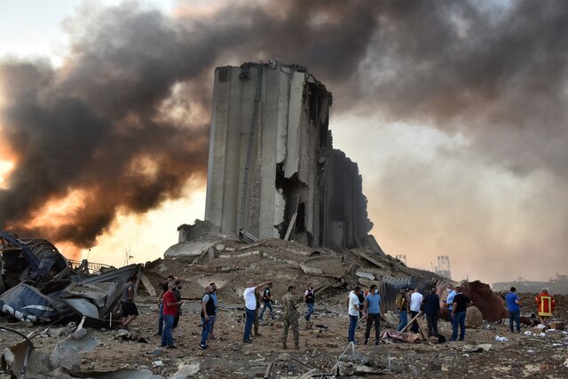 انفجار بیروت ۷۸ کشته و ۴۰۰۰ زخمی به جا گذاشت