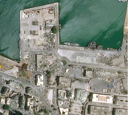 تصاویر ماهواره‌ای شرکت بلک اسکای از فاجعه انفجار بیروت