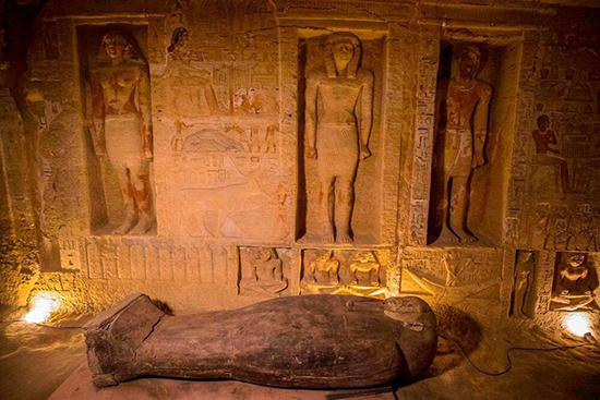 تابوت‌هایی با قدمت ۲۵۰۰ سال در مصر