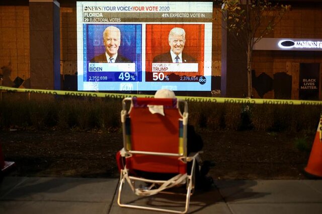 انتخابات آمریکا به روایت عکس های خبری