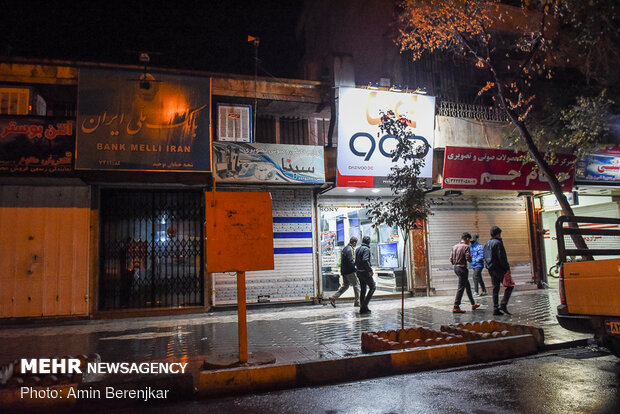 دومین روز تعطیلی صنوف غیر ضروری شیراز در ساعت ۱۸
