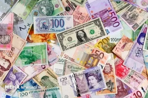 نرخ رسمی یورو و ۱۹ ارز دیگر افزایش یافت