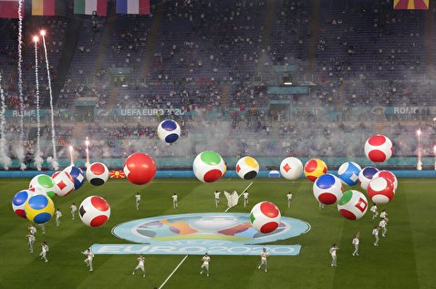 افتتاحیه بازی ‌های یورو 2020 با یک سال تاخیر  + عکس