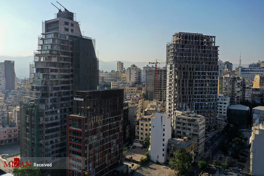 بیروت یکسال پس از انفجار + عکس
