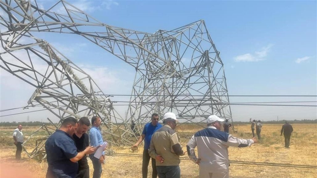 تخریب دکل های برق در عراق توسط داعش + عکس