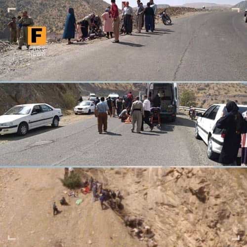 جزئیات واژگونی مرگبار مینی‌بوس در کردستان