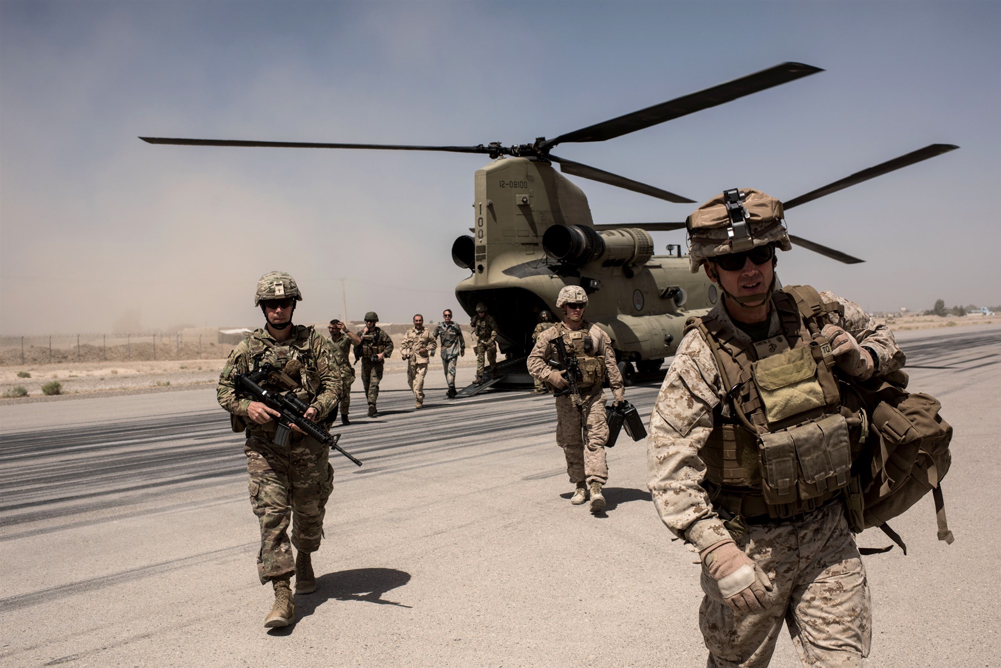 سربازان آمریکا بعد از 20 سال افغانستان را ترک کردند