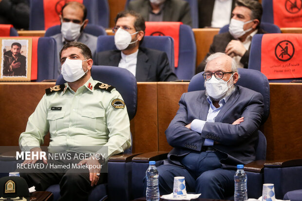 محمد جواد لاریجانی در مراسم تودیع و معارفه رئیس سازمان صدا و سیما حضور دارد