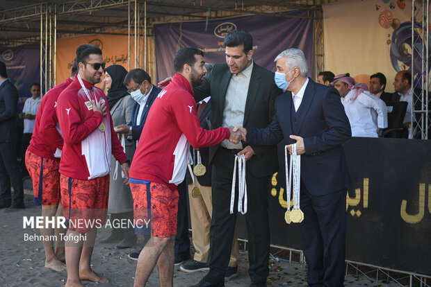 آخرین مسابقه هندبال ساحلی قهرمانی آسیا و انتخابی جهانی در تهران برگزار شد
